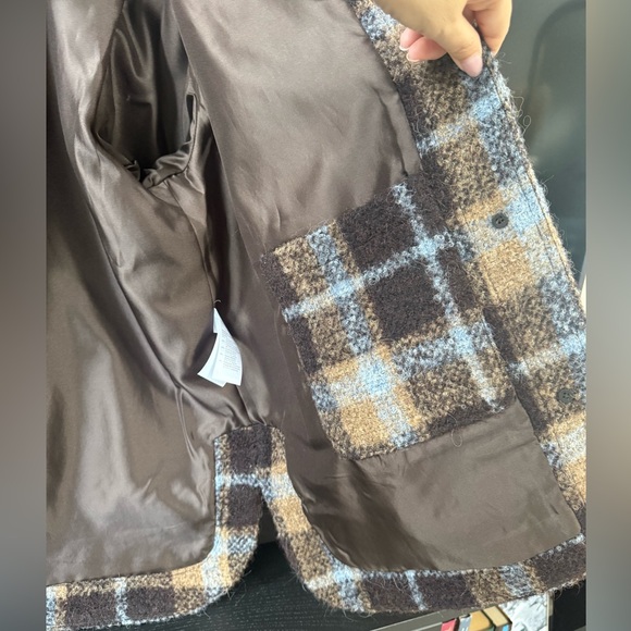 Madewell Belrose Shirt Jacket Cassel Plaid - Picture 8 of 12